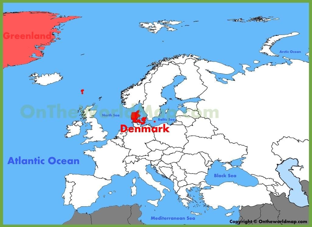 vil copenhagen nan denmark kat jeyografik nan ewòp